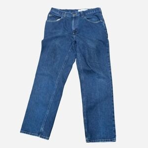 MENS VINTAGE BLUE CARHARTT WORK ISSUE JEANS SIZE 34
